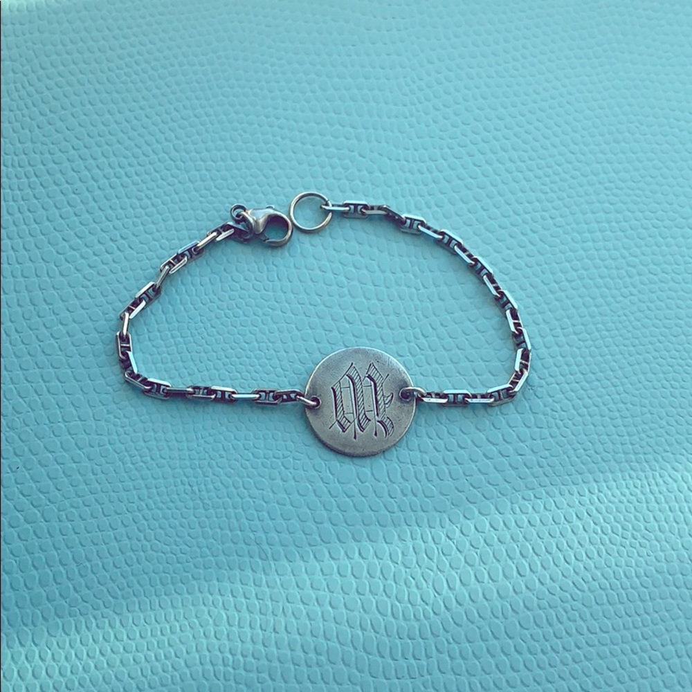 Victorian initial bracelet